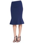 Lafayette 148 New York Kayline Peplum-Hem Pencil Skirt - Lyst