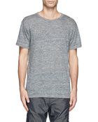 T By Alexander Wang Linen T-Shirt - Lyst
