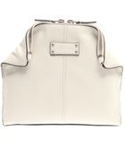 Alexander McQueen De Manta Leather Makeup Case - Lyst