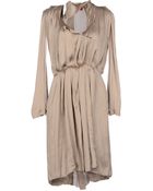 Lanvin Short Dress - Lyst