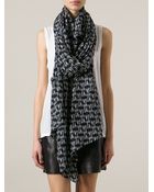 Thomas Wylde 'Love' Printed Scarf - Lyst