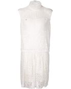 Nina Ricci Lace Dress - Lyst