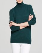C By Bloomingdale's Turtleneck Cashmere Sweater - Lyst