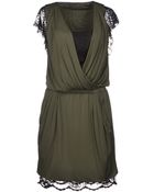 Jo No Fui Knee-Length Dress - Lyst