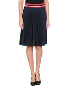 Prada Knee Length Skirt - Lyst