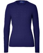 Polo Ralph Lauren Cashmere Cable Knit Pullover - Lyst
