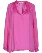 Aglini Blouse - Lyst