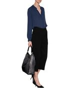 L'Agence Silk Blouse - Lyst