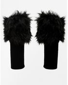Asos Faux Fur Cuff - Lyst