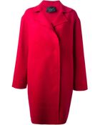 Lanvin Single Breasted Coat - Lyst