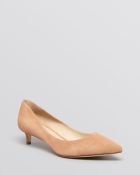 Via Spiga Pointed Toe Pumps - Hue Kitten Heel - Lyst