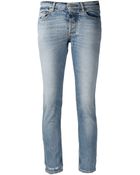 Golden Goose Deluxe Brand Cropped Jeans - Lyst