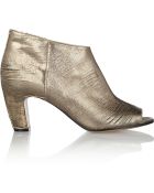 Maison Margiela Metallic Leather Boots - Lyst