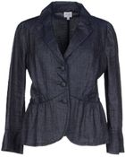 Armani Denim Outerwear - Lyst