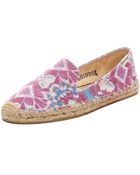 Soludos Womens Smoking Slipper Prints - Lyst