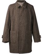 Engineered Garments Long Coat - Lyst