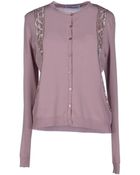 Blumarine Cardigan - Lyst