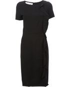 Valentino Ruffled Dress - Lyst
