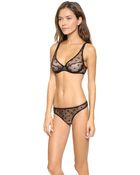 Princesse Tam Tam Rosette Full Cup Bra Black - Lyst