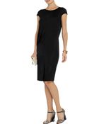 Vionnet Gathered Jersey Dress - Lyst
