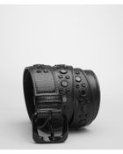Bottega Veneta Nero Madras Heritage Mirror Belt - Lyst