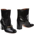 Celine Ankle Boots - Lyst