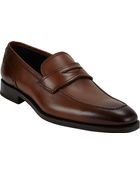 Ermenegildo Zegna Apron-Toe Penny Loafers - Lyst