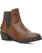 Steve Madden Rosamare Leather Ankle Boots - Lyst
