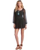 Free People Printed Baby Dee Dress - Lyst