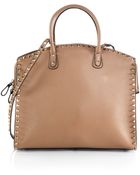 Valentino Studded Dome Tote - Lyst