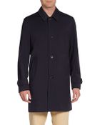 Michael Kors Three-Quarter Topcoat - Lyst