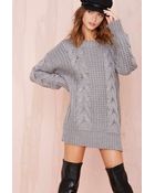 Nasty Gal Unif Reverb Sweater - Lyst