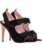 Red(v) Highheeled Sandals - Lyst