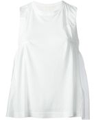 Sacai Boxy Tank Top - Lyst