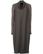 Rick Owens Coat - Lyst