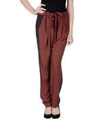 Alysi Casual Trouser - Lyst