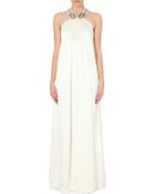 Temperley London Adriana Embellished Satin Gown - Lyst