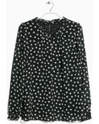 Mango Printed Blouse - Lyst