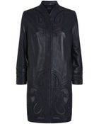 ESCADA Laisley Leather Coat - Lyst