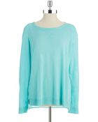 Calvin Klein Contrast Sweater - Lyst