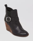 Lucky Brand Wedge Booties - Yishi - Lyst