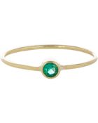 Jennifer Meyer Emerald & Gold Thin Ring - Lyst