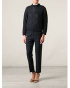 3.1 Phillip Lim Chunky Knit Sweater - Lyst