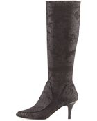 Donald J Pliner Tracey Vintage Stretch Boot - Lyst