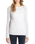 Joie Ashtyn Honeycomb Raglan Sweater - Lyst