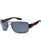 Prada Linea Rossa sunglasses - Lyst