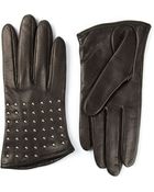 Alexander McQueen Studded Gloves - Lyst