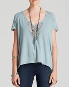 Free People Tee - Too Cool For School - Lyst