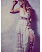 Free People Gianna'S White Limited Edition Gown - Lyst
