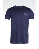 Armani Jeans T-Shirt In Cotton Jersey - Lyst